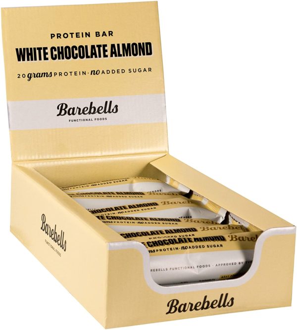 barebells boite chocolat blanc amande